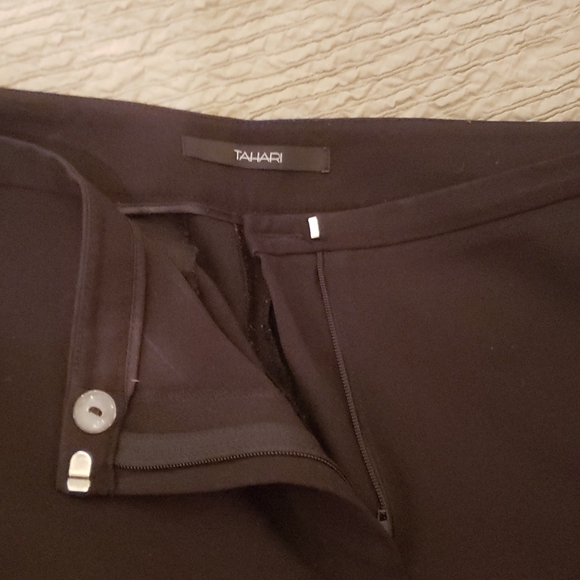Tahari black pants - Picture 2 of 3